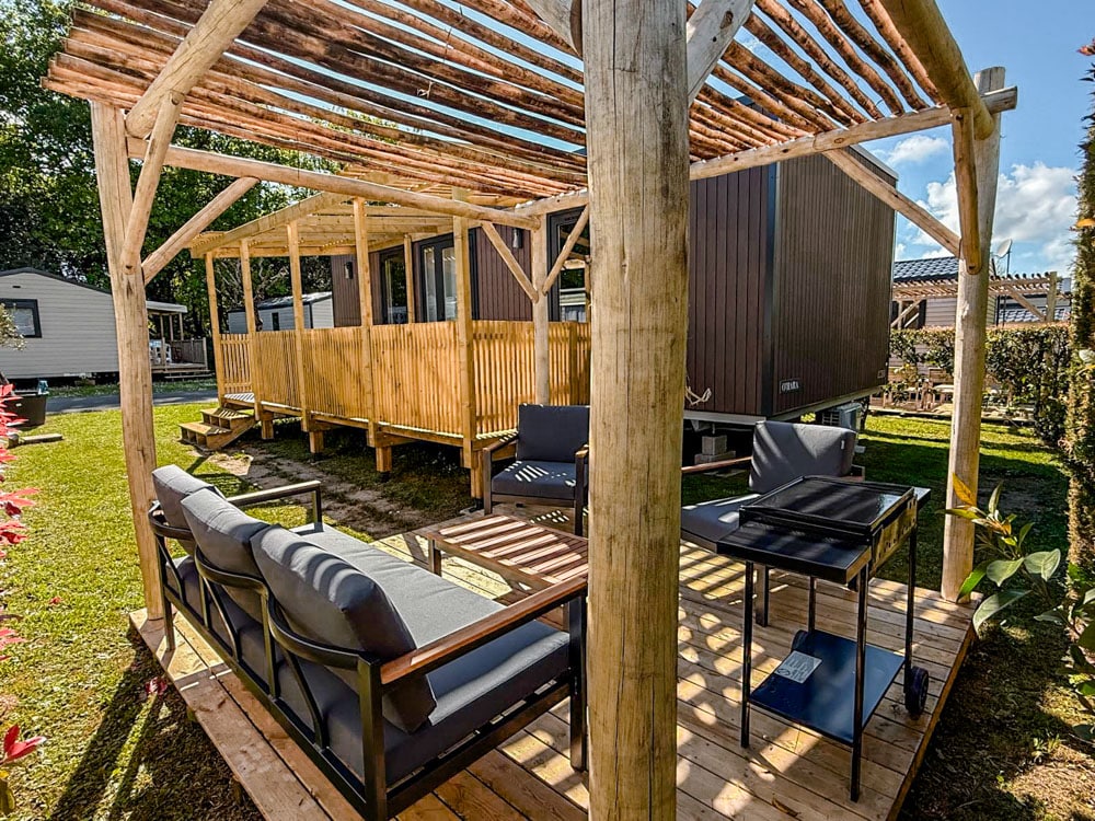 Luxury air-conditioned mobile home – 2 bedrooms – 2 bathrooms – 2 WCs (year 2025)